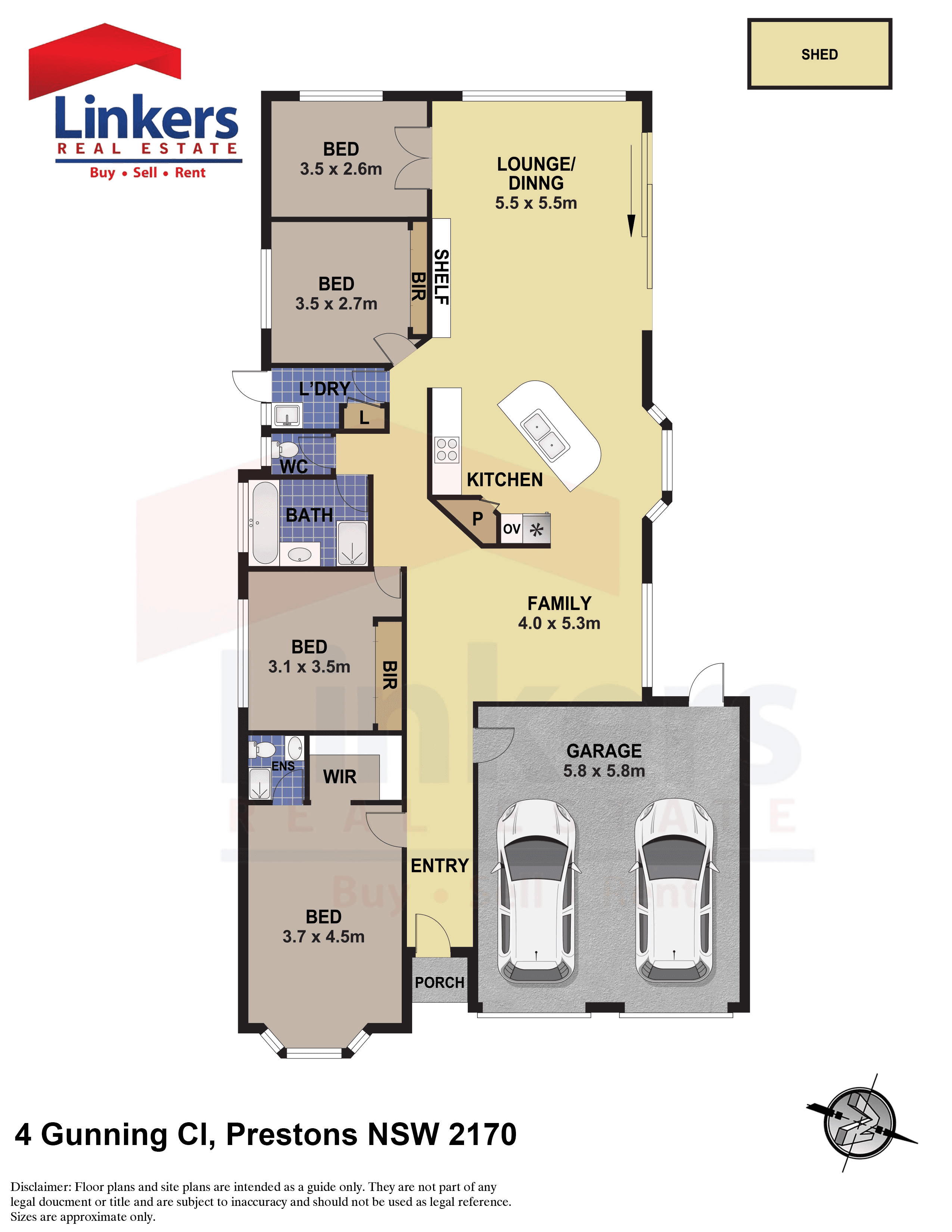 4 Gunning Close, Prestons, NSW 2170