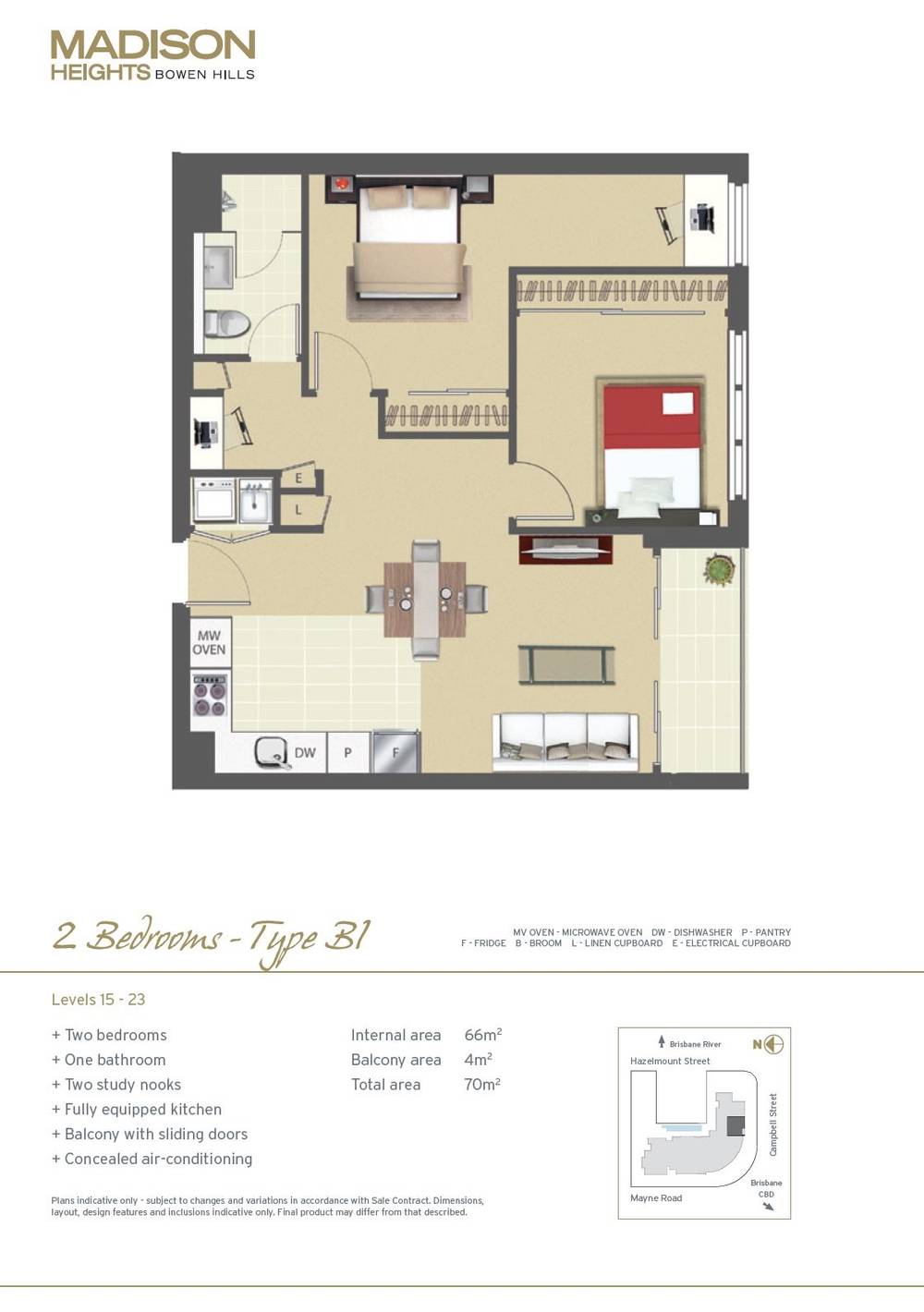 21BRM/35 Campbell Street, BOWEN HILLS, QLD 4006