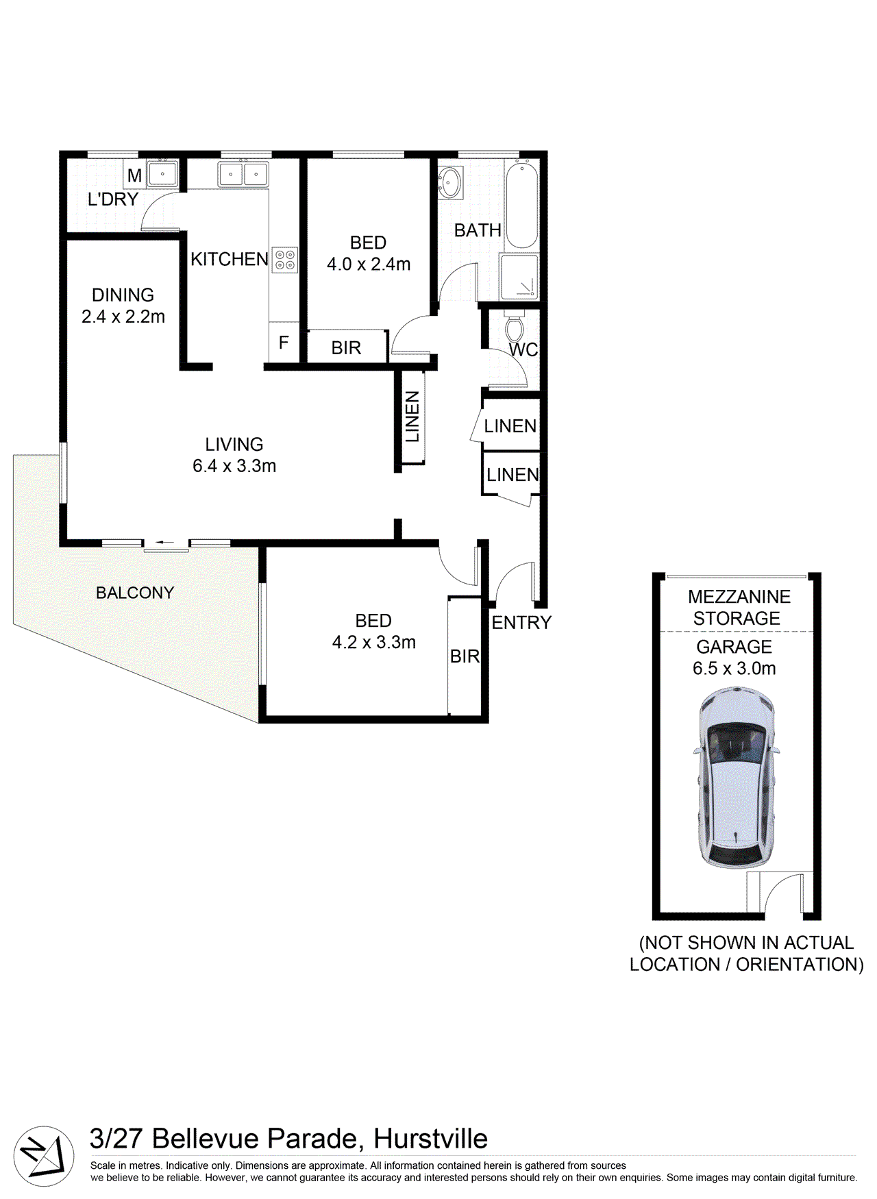 3/27 Bellevue Parade, HURSTVILLE, NSW 2220