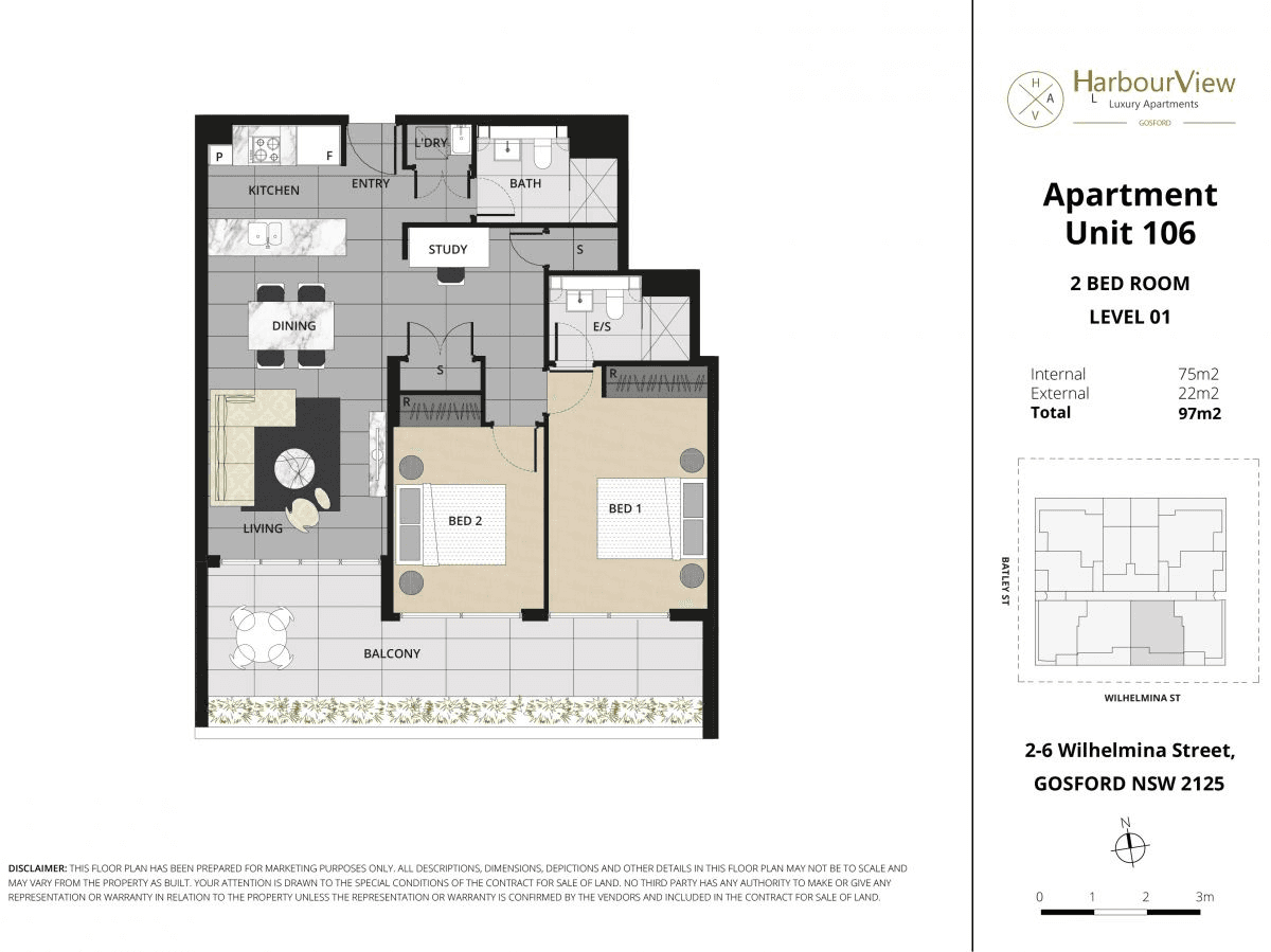 106/2 Wilhelmina Street, Gosford, NSW 2250