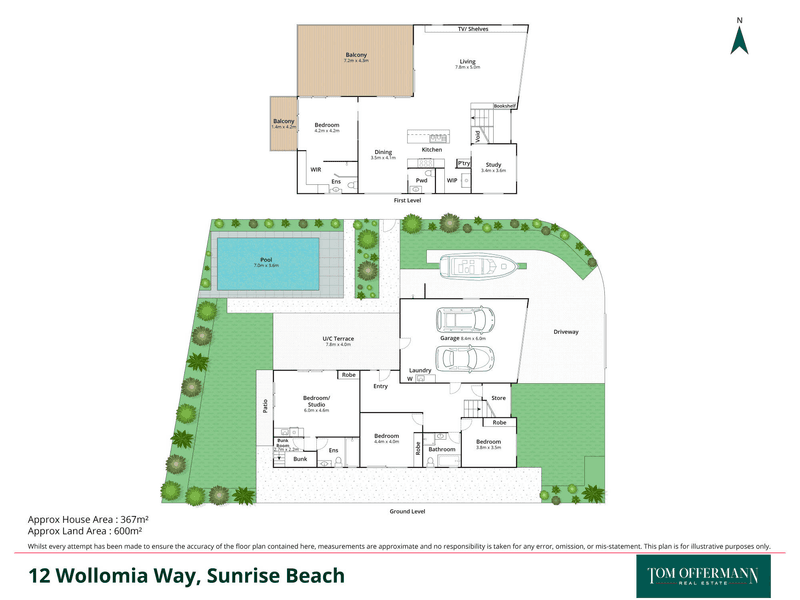 12 Wollomia Way, Sunrise Beach, QLD 4567