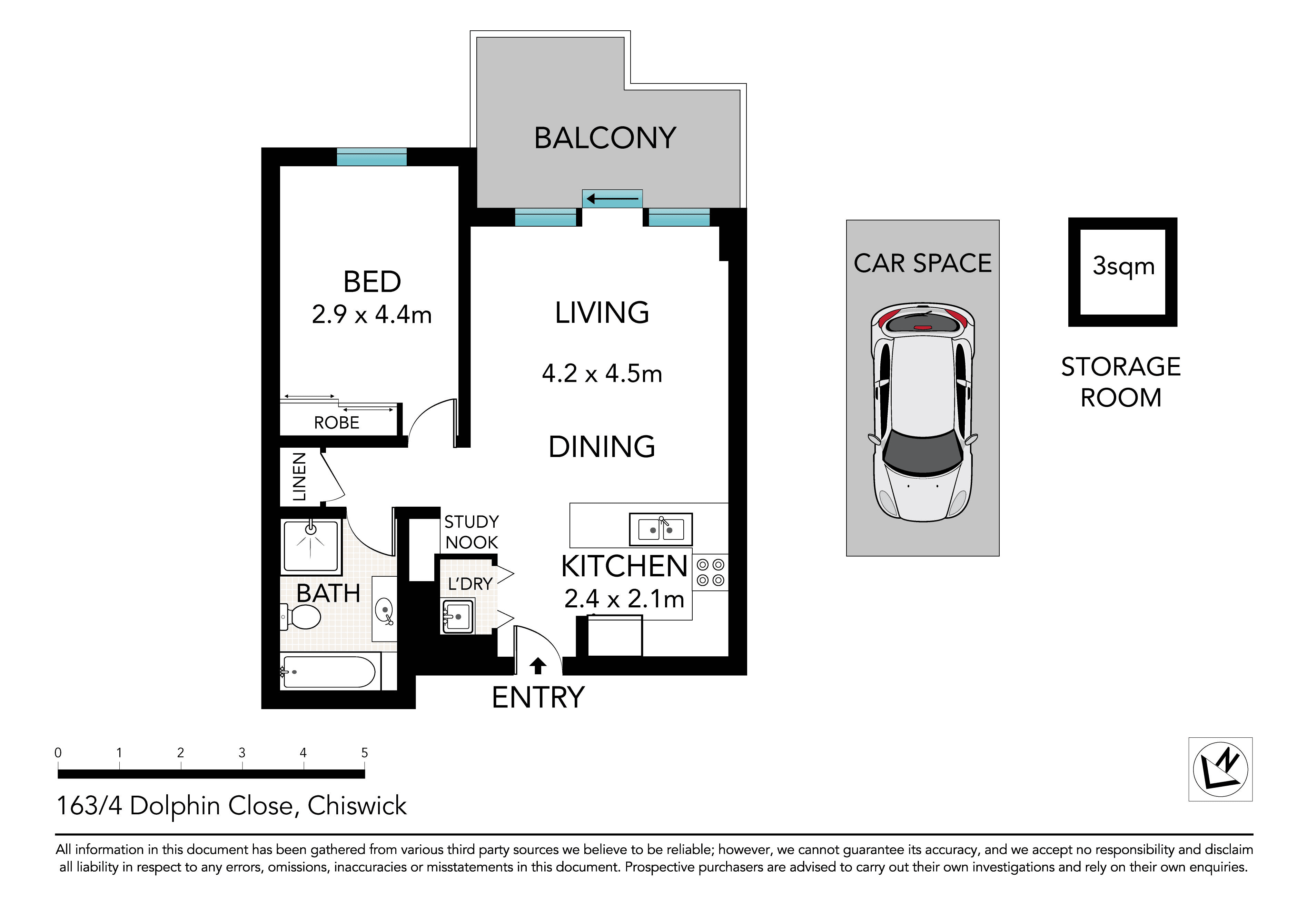 163/4 Dolphin Close, Chiswick, NSW 2046