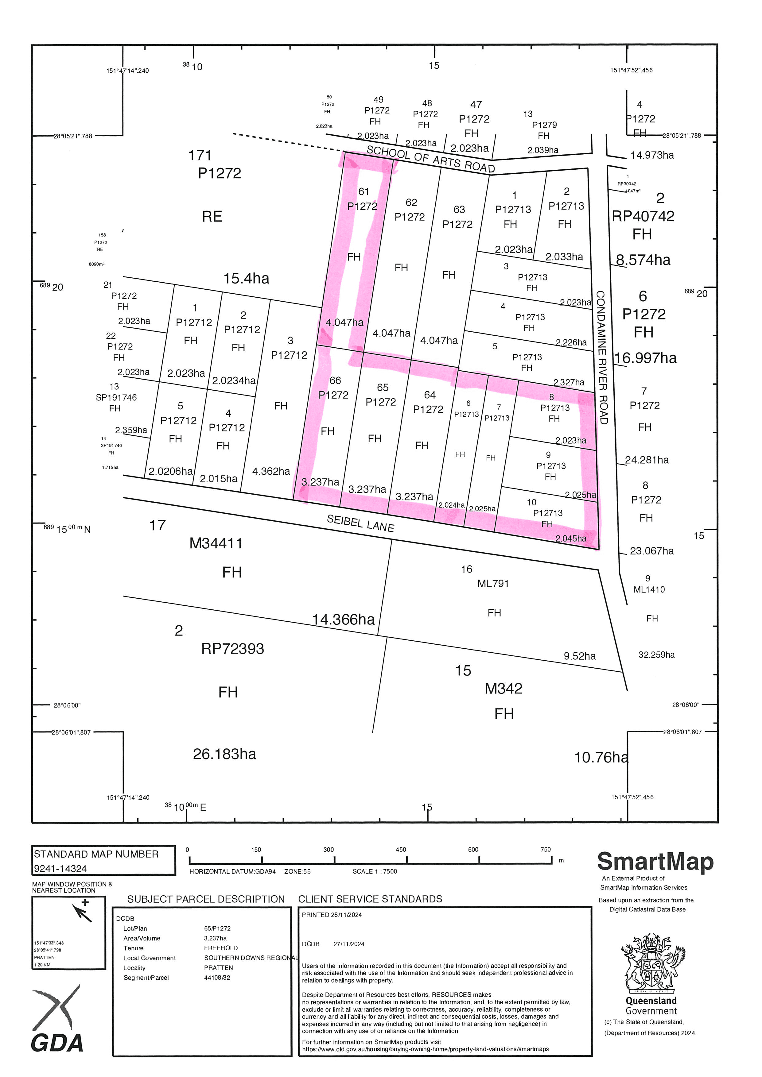 Seibel Lane, PRATTEN, QLD 4370