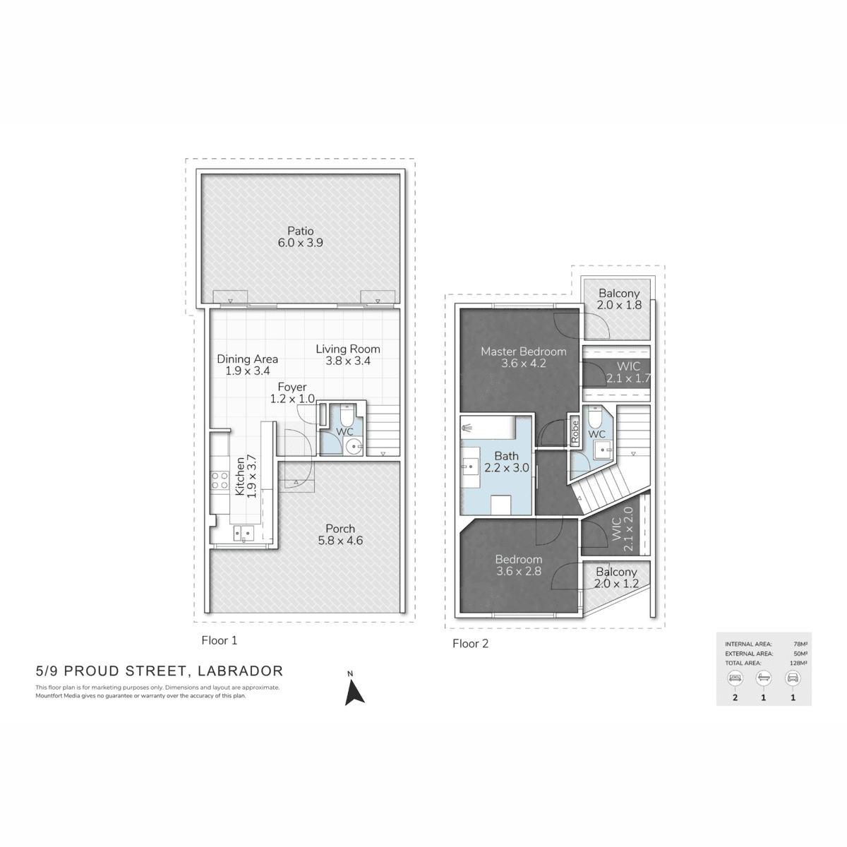 5/9 Proud Street, Labrador, QLD 4215