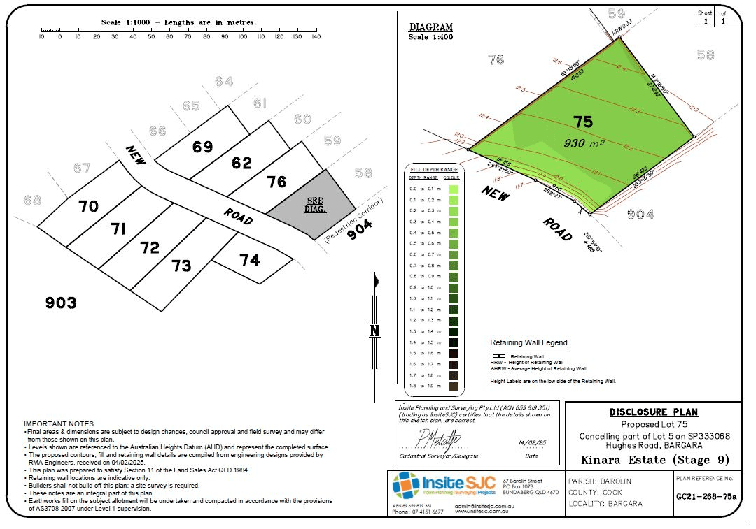 Proposed Lot 75 Kinara, BARGARA, QLD 4670