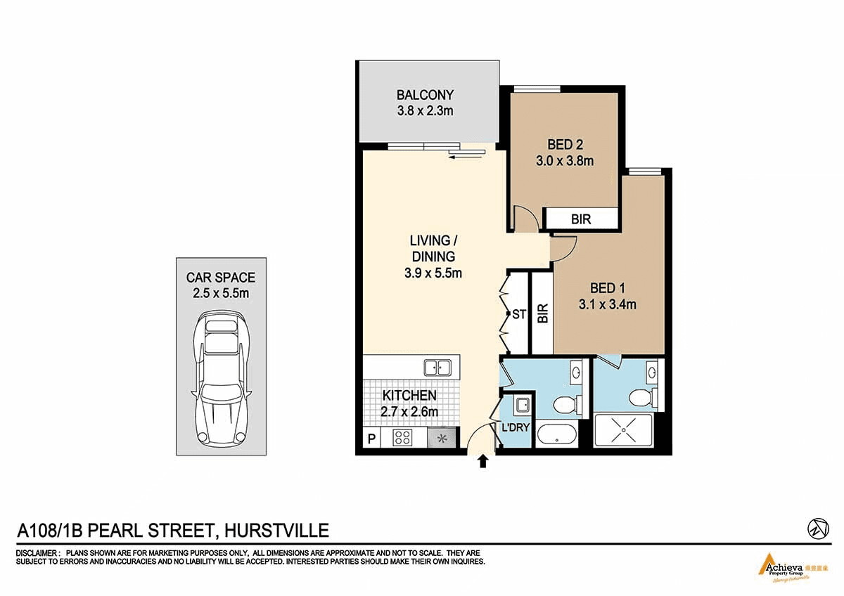 A108/1B Pearl St, Hurstville, NSW 2220