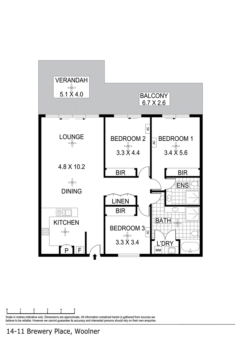 14/11 Brewery Place, WOOLNER, NT 0820