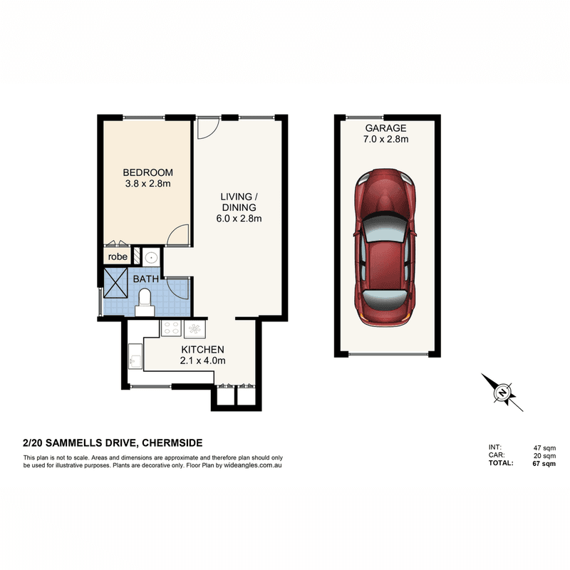 2/20 Sammells Drive, Chermside, QLD 4032