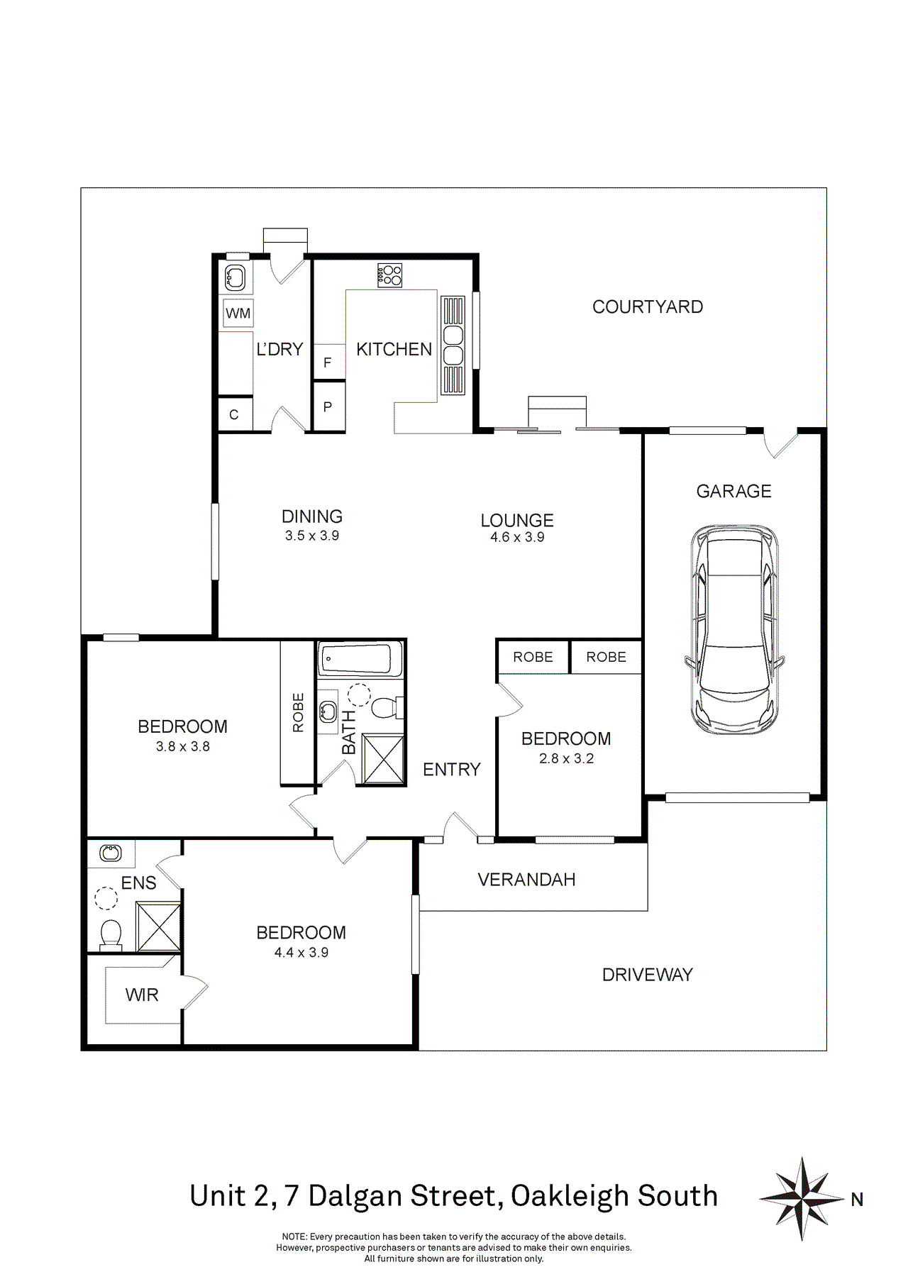 2/7 Dalgan Street, Oakleigh South, VIC 3167