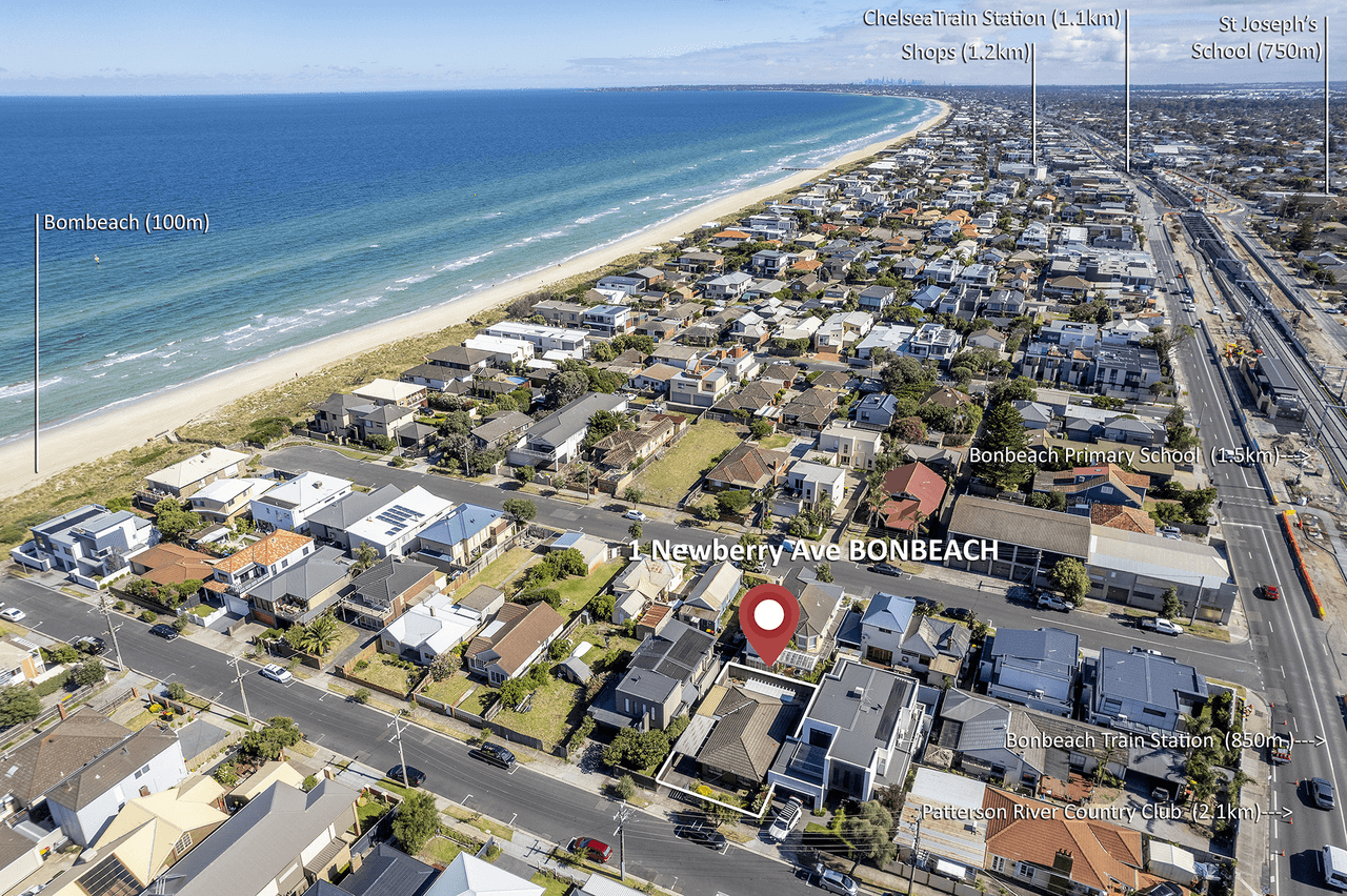 1  Newberry Avenue, BONBEACH, VIC 3196