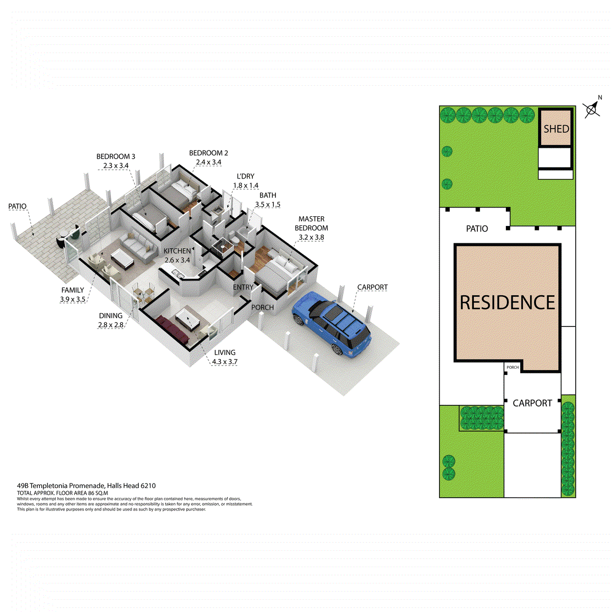 49B Templetonia Promenade, HALLS HEAD, WA 6210