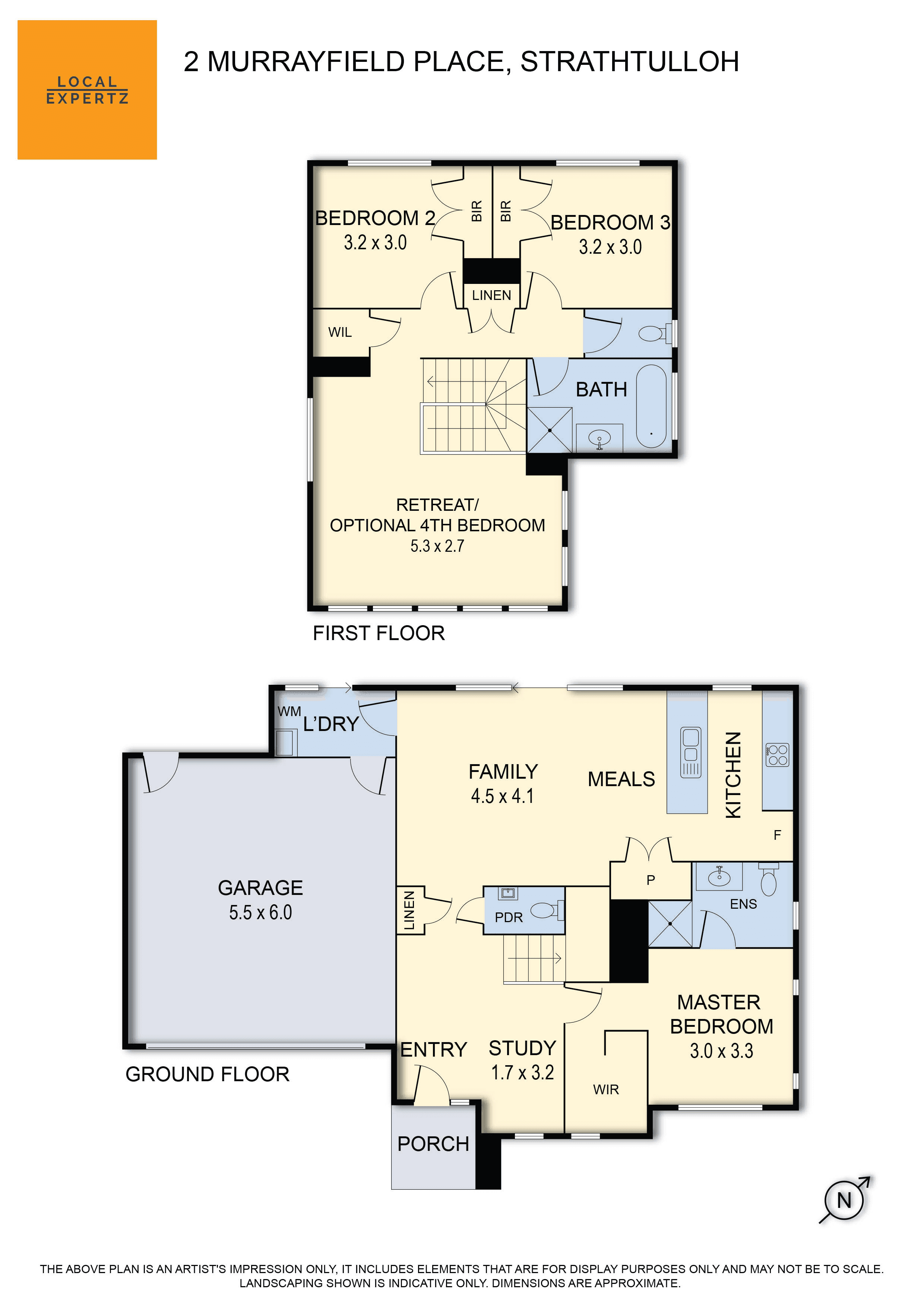 2 Murrayfield Place, Strathtulloh, VIC 3338