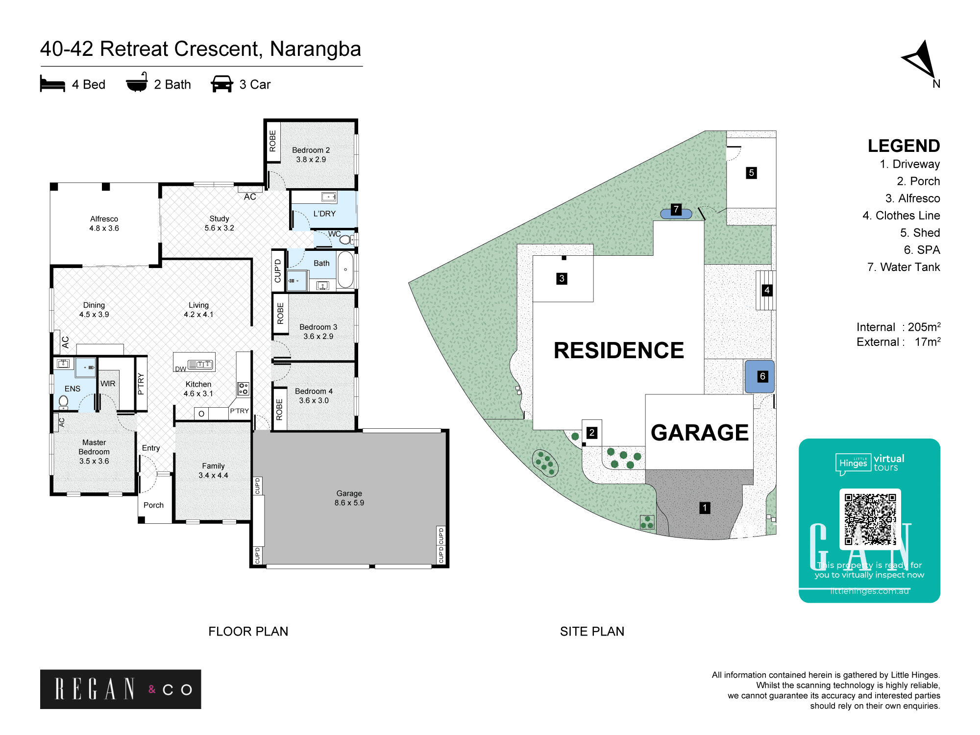 40-42 Retreat Crescent, Narangba, QLD 4504