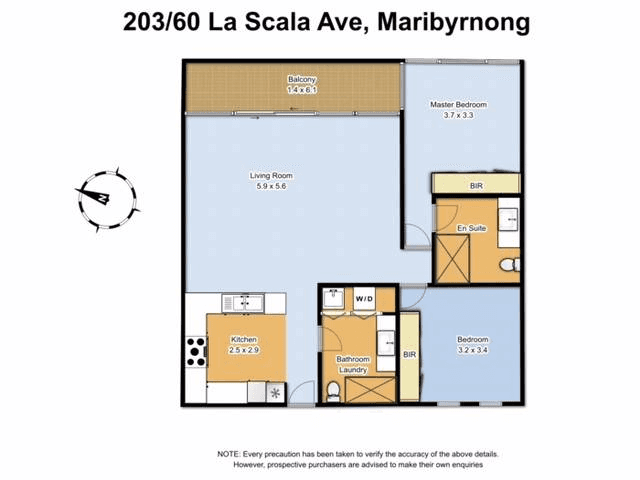 203/60 La Scala Avenue, Maribyrnong, VIC 3032