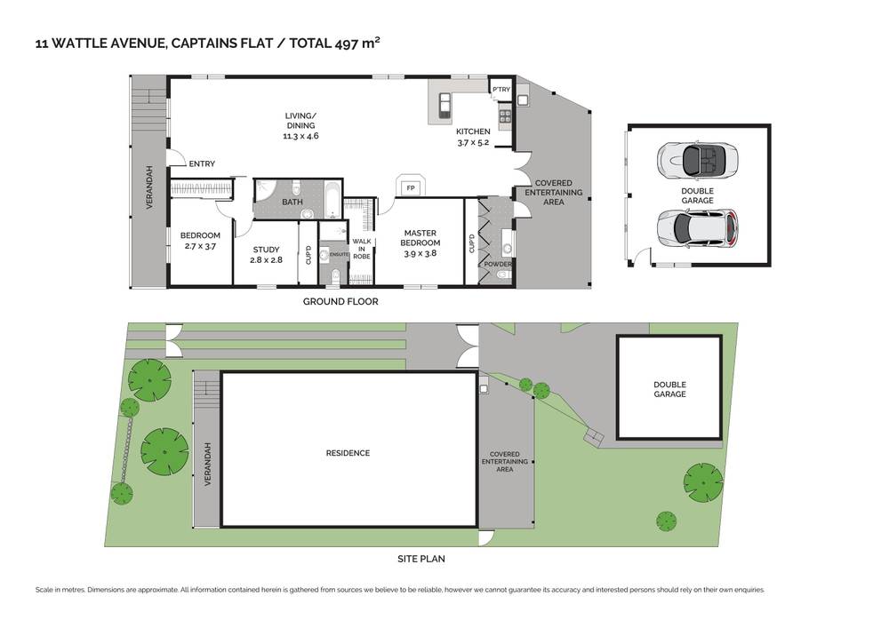 11 Wattle Ave, Captains Flat, NSW 2623