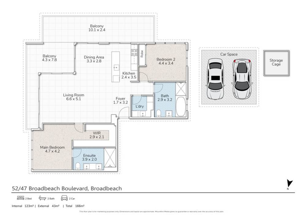 52/47-51 Broadbeach Boulevard, BROADBEACH, QLD 4218