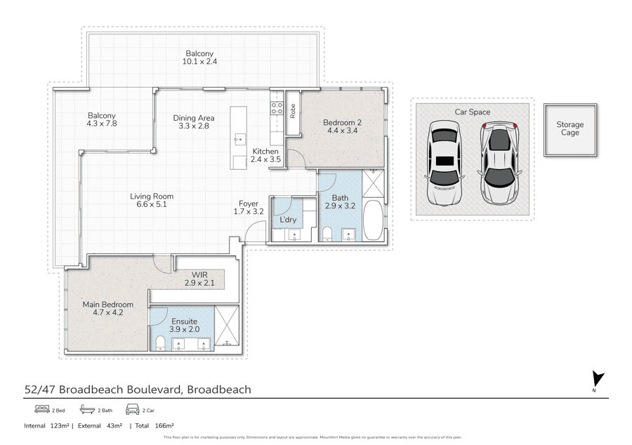 52/47-51 Broadbeach Boulevard, BROADBEACH, QLD 4218
