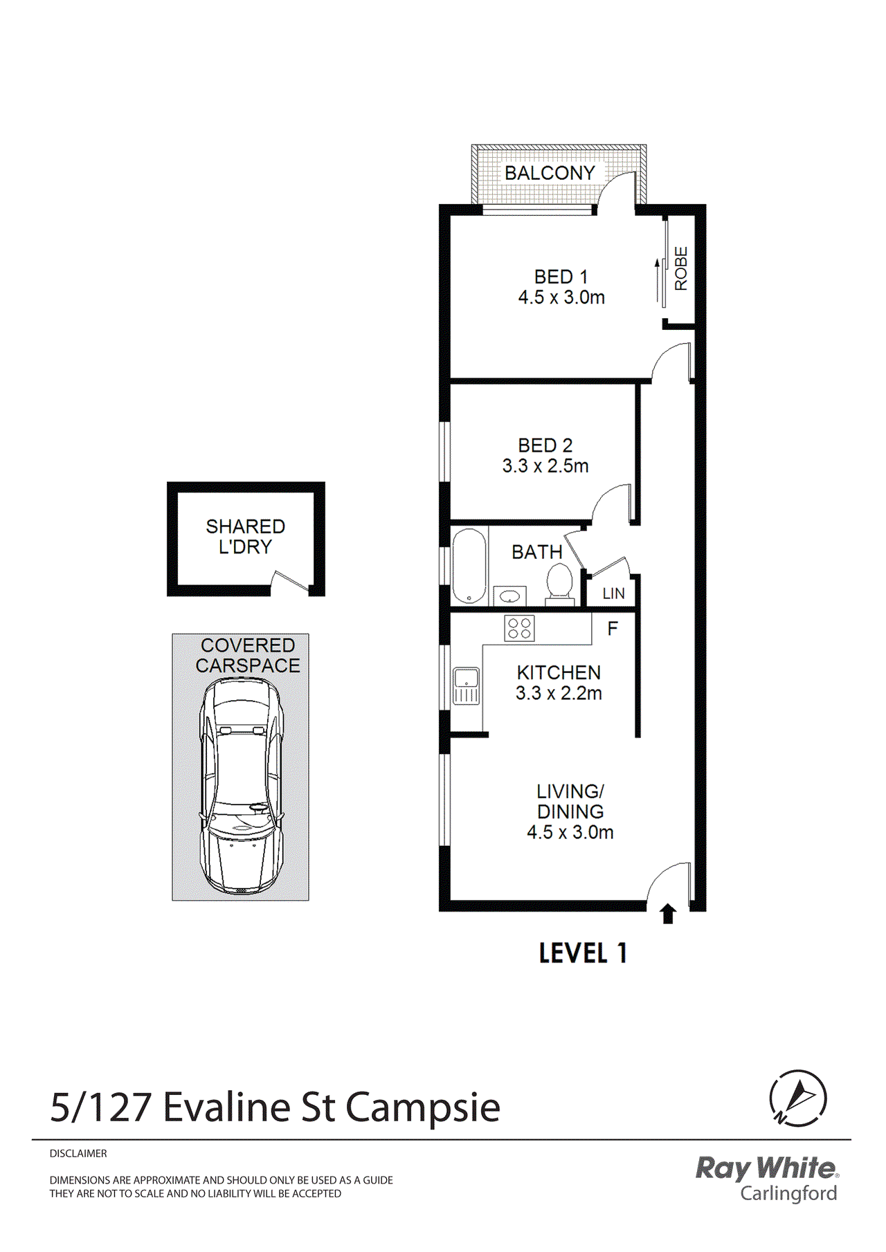 5/127 Evaline Street, CAMPSIE, NSW 2194