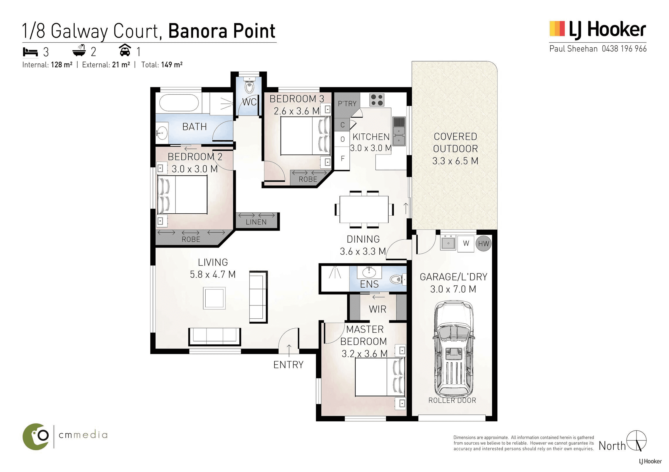 1/8 Galway Court, Banora Point, NSW 2486