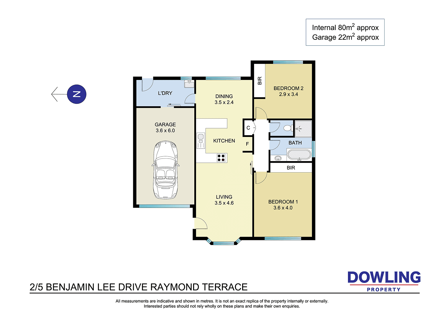 2/5 Benjamin Lee Drive, RAYMOND TERRACE, NSW 2324