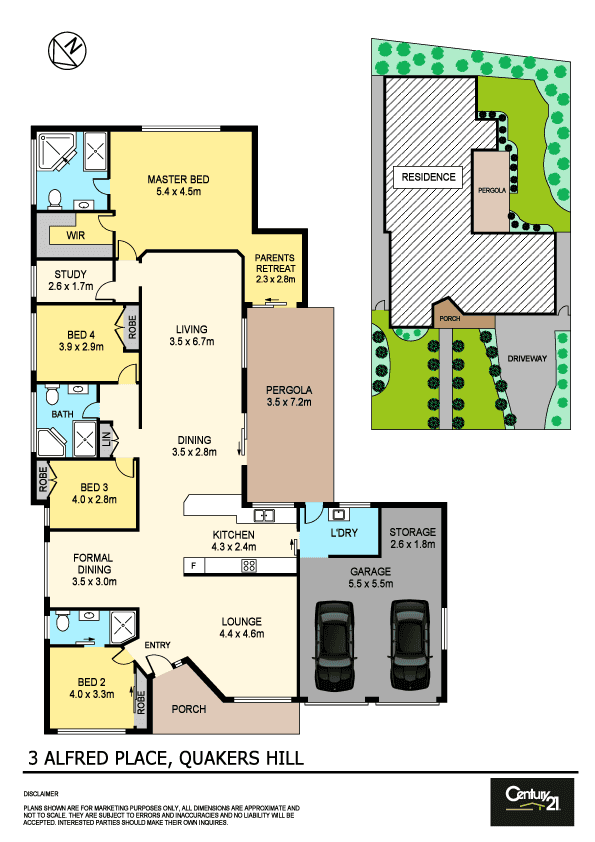 3 Alfred Place, Quakers Hill, NSW 2763