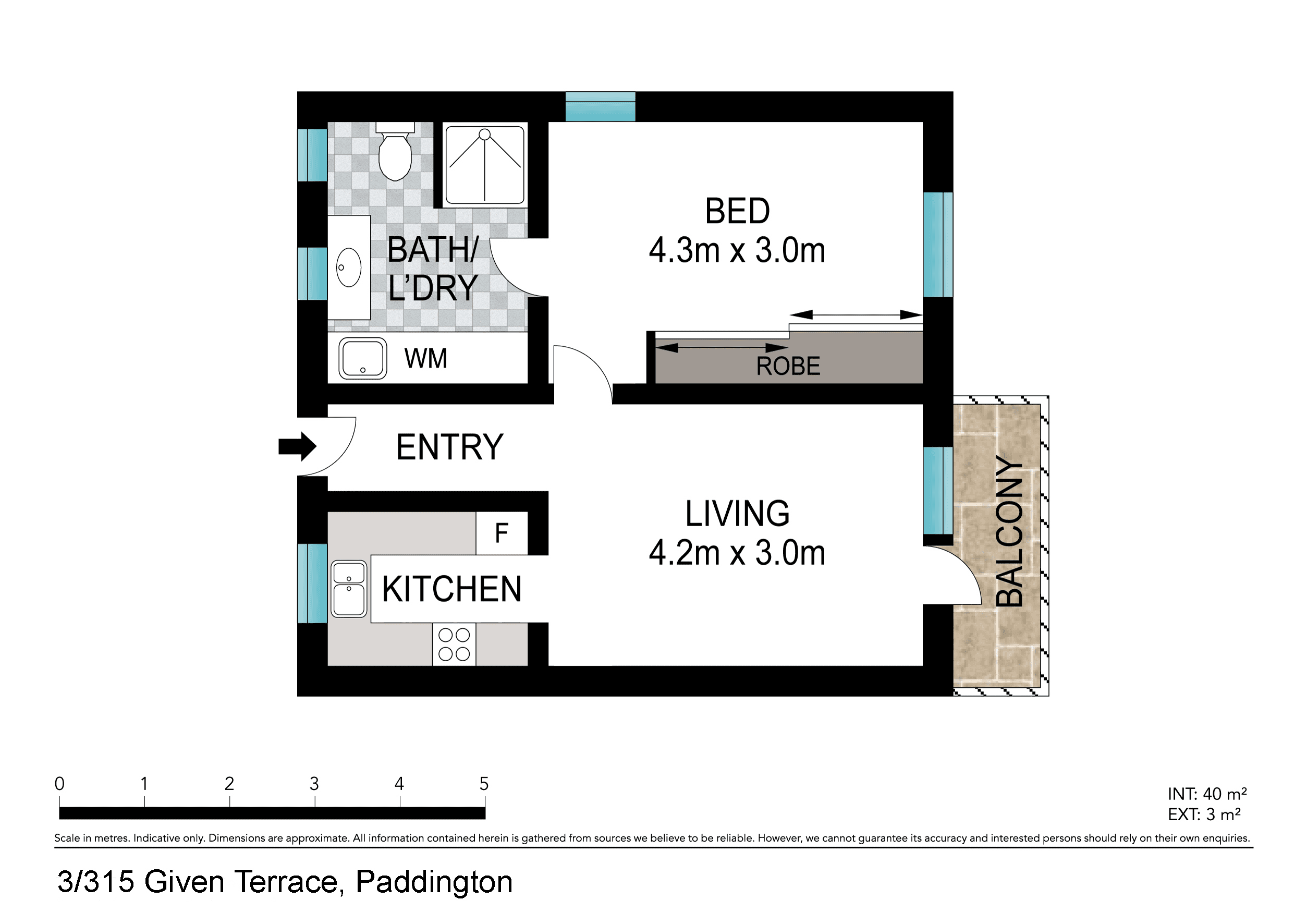 3/315 Given Terrace, PADDINGTON, QLD 4064