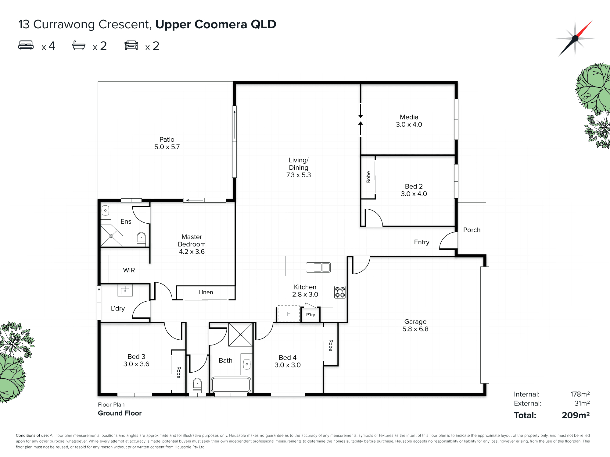 13 Currawong Crescent, UPPER COOMERA, QLD 4209