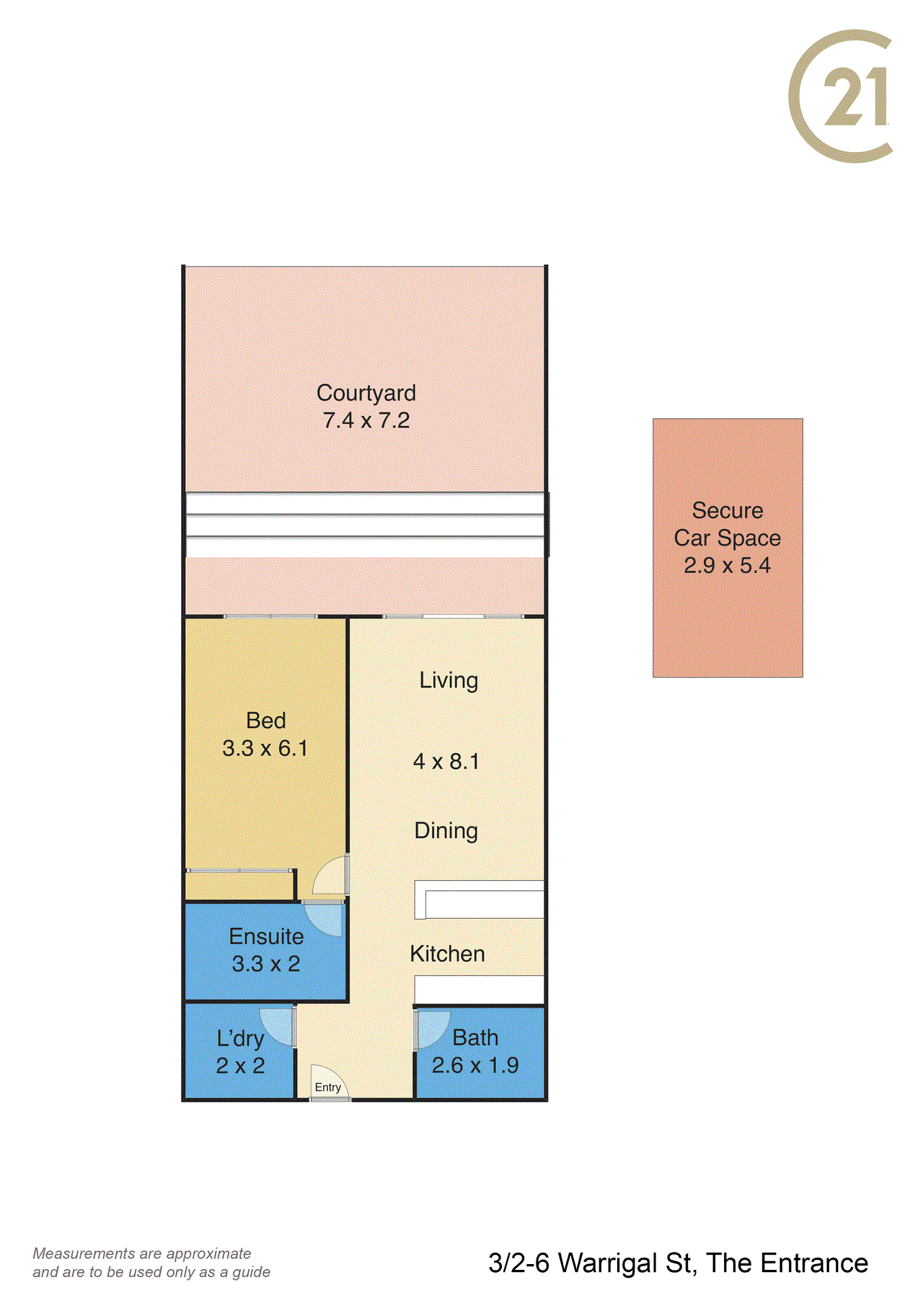 3/2-6 Warrigal Street, The Entrance, NSW 2261