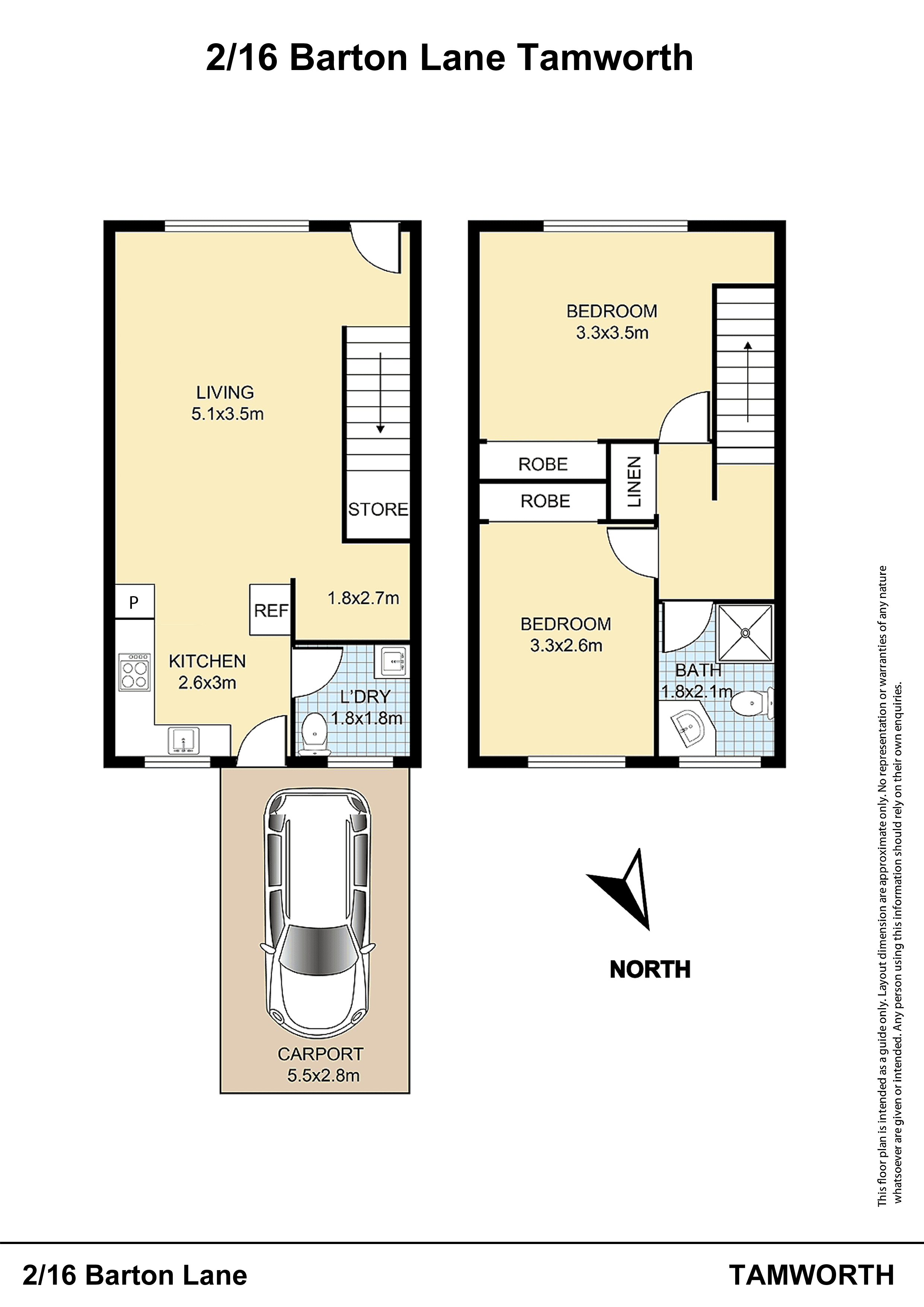 2/16 Barton Lane, TAMWORTH, NSW 2340