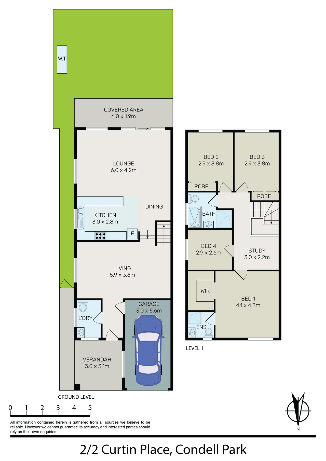 2/2 Curtin Place, CONDELL PARK, NSW 2200