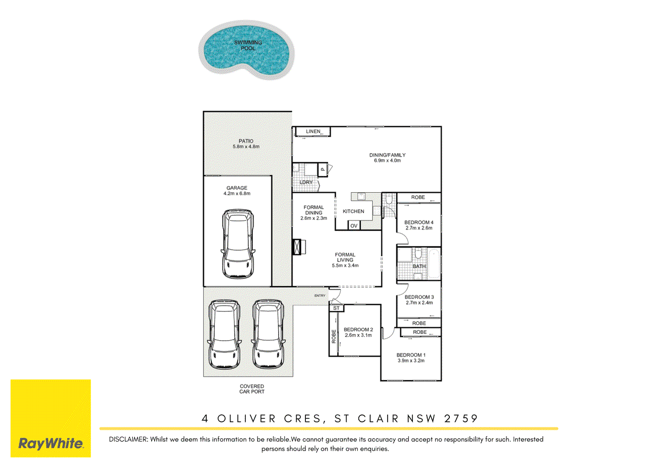 4 Olliver Crescent, ST CLAIR, NSW 2759