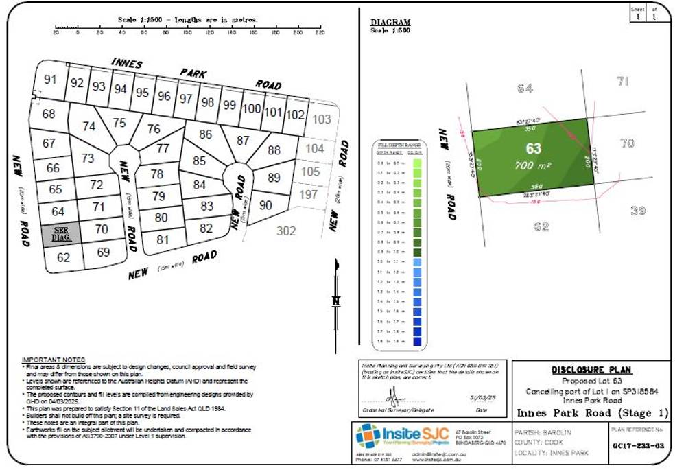Proposed Lot 63 Innes Park Road, INNES PARK, QLD 4670