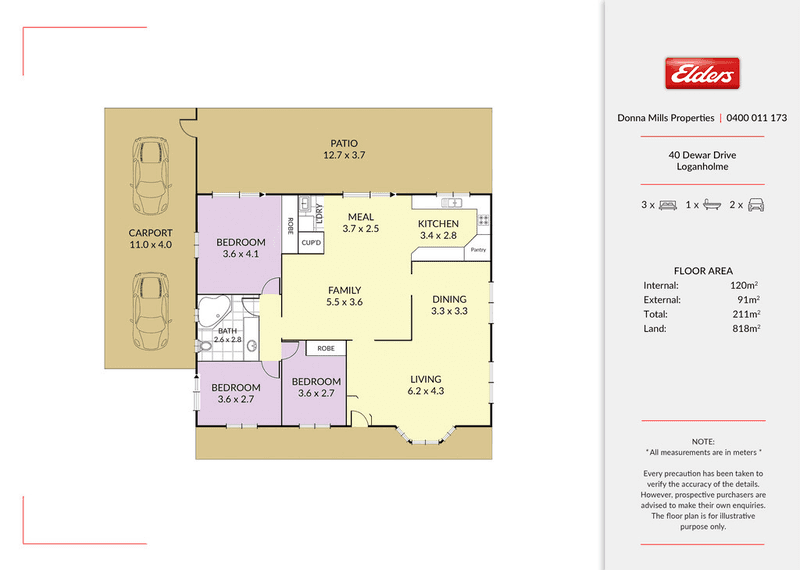 40 DEWAR Drive, LOGANHOLME, QLD 4129