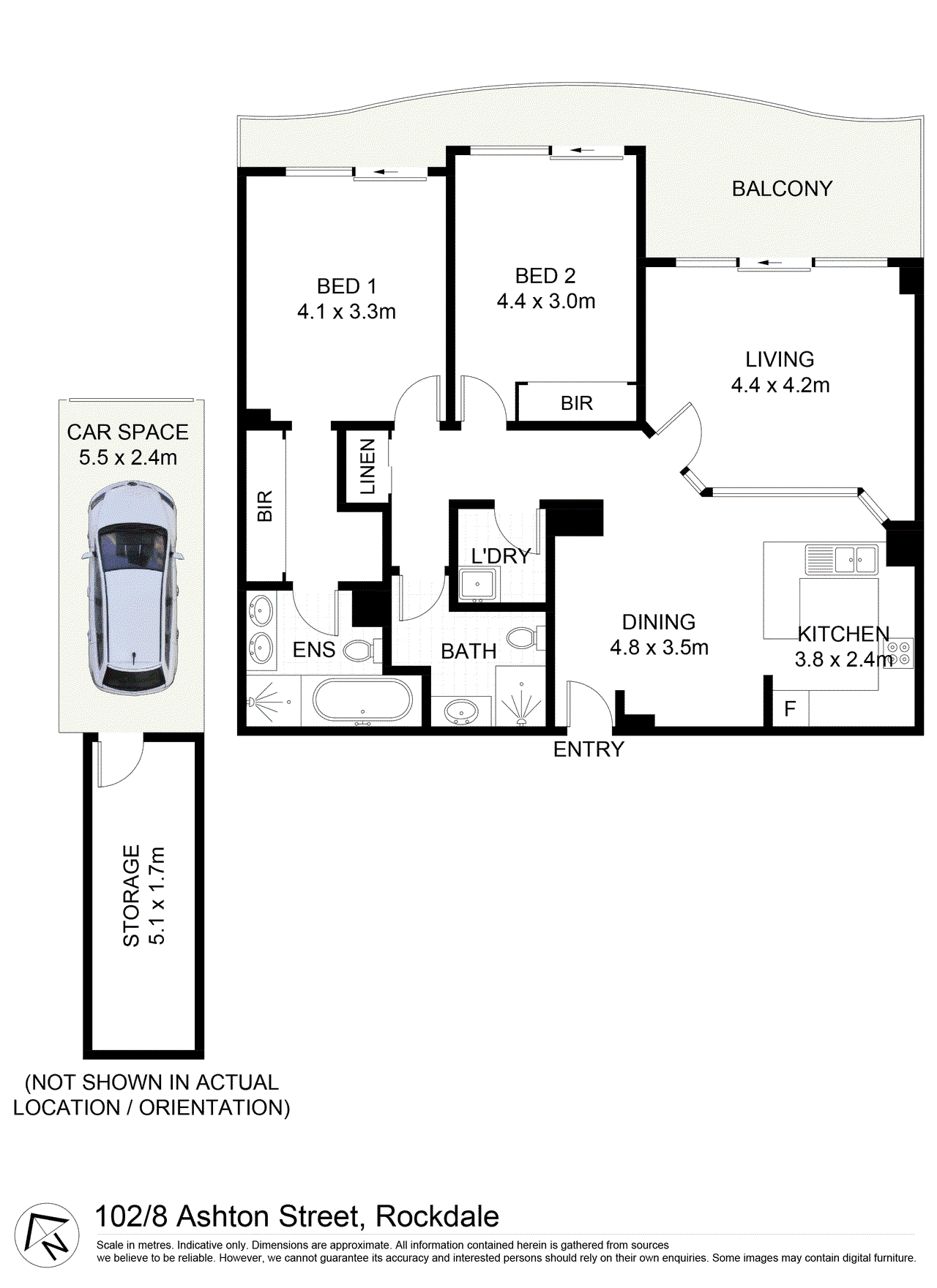 102/8 Ashton Street, ROCKDALE, NSW 2216