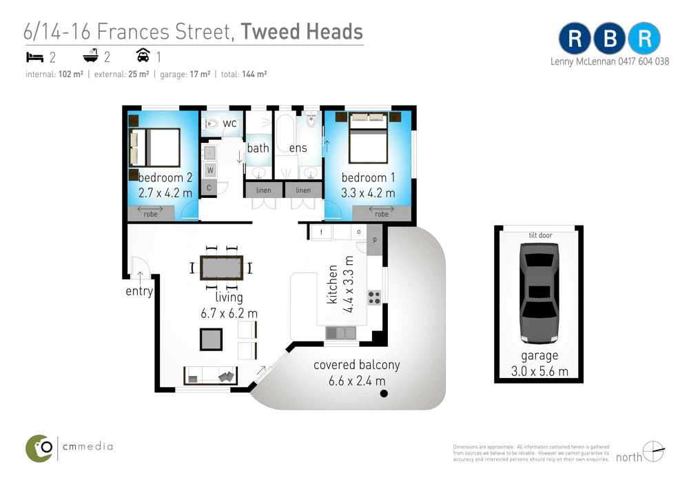 6/14-16 Frances Street, TWEED HEADS, NSW 2485