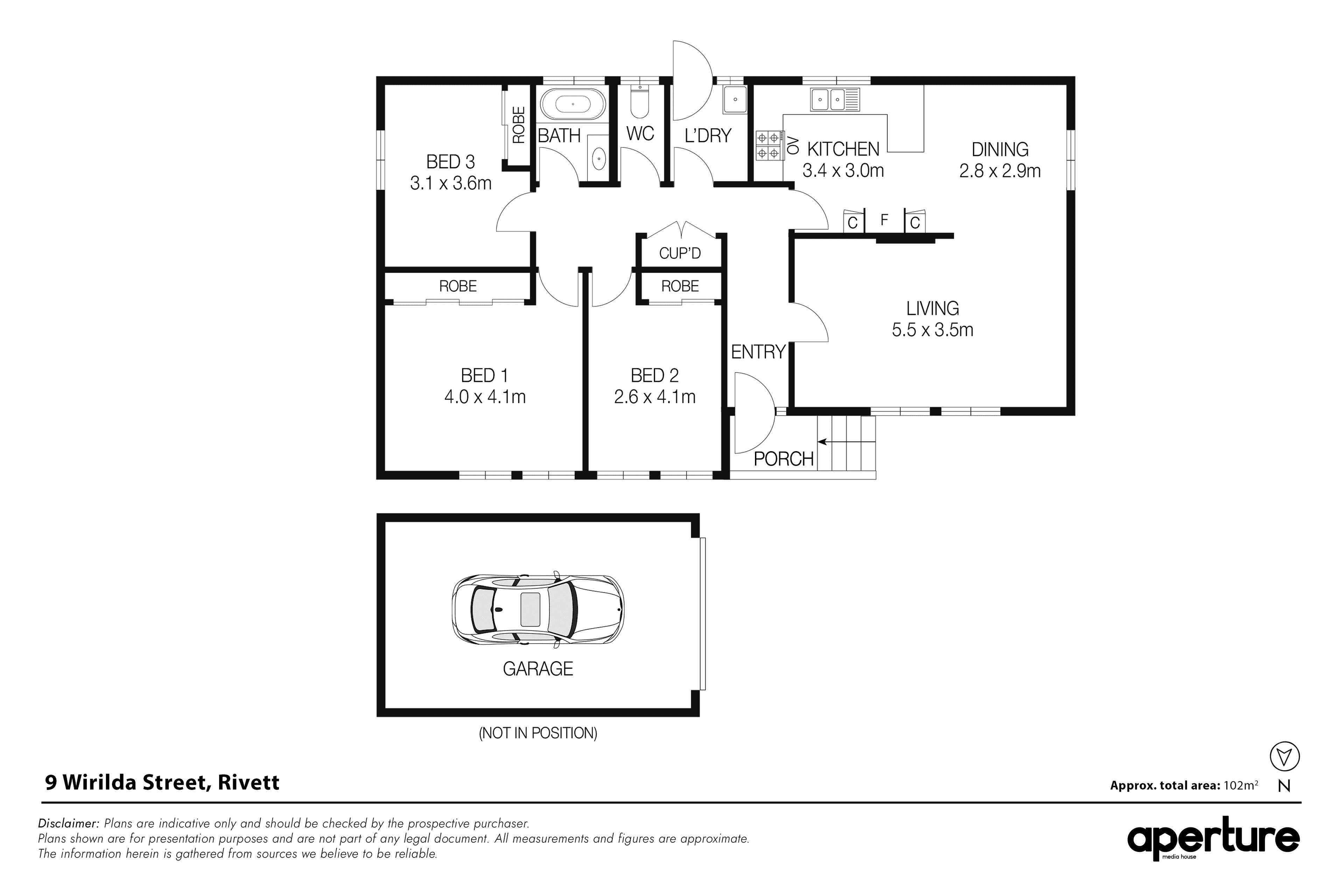 9 Wirilda Street, Rivett, ACT 2611