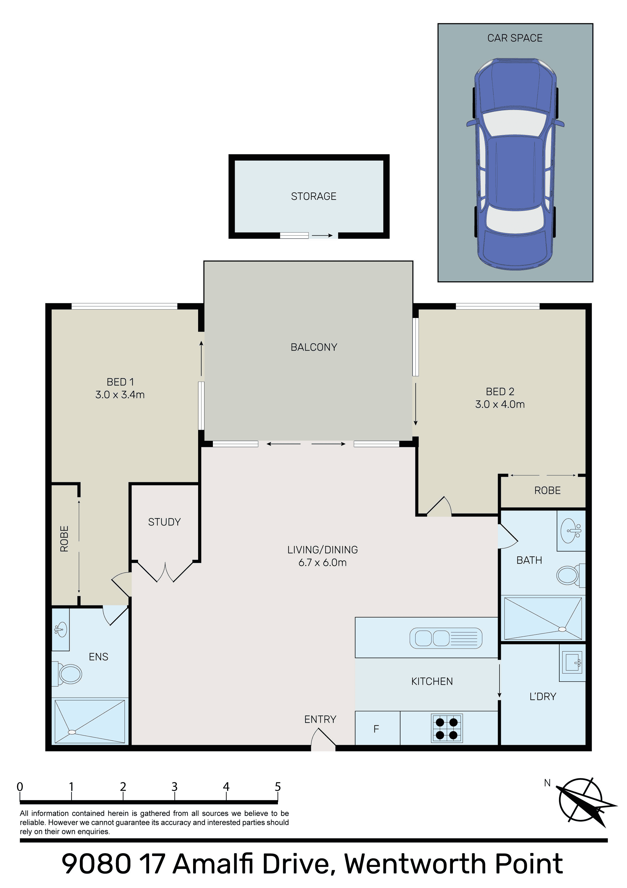 9080/17 Amalfi Drive, Wentworth Point, NSW 2127