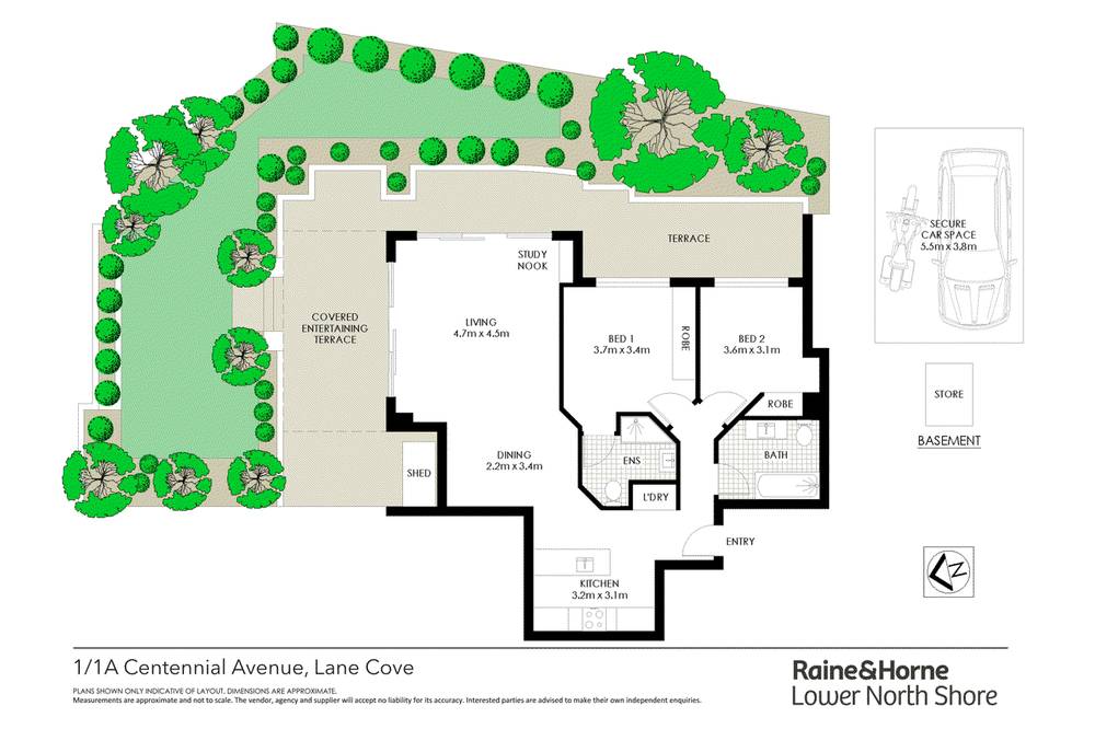 1/1A Centennial Avenue, LANE COVE, NSW 2066