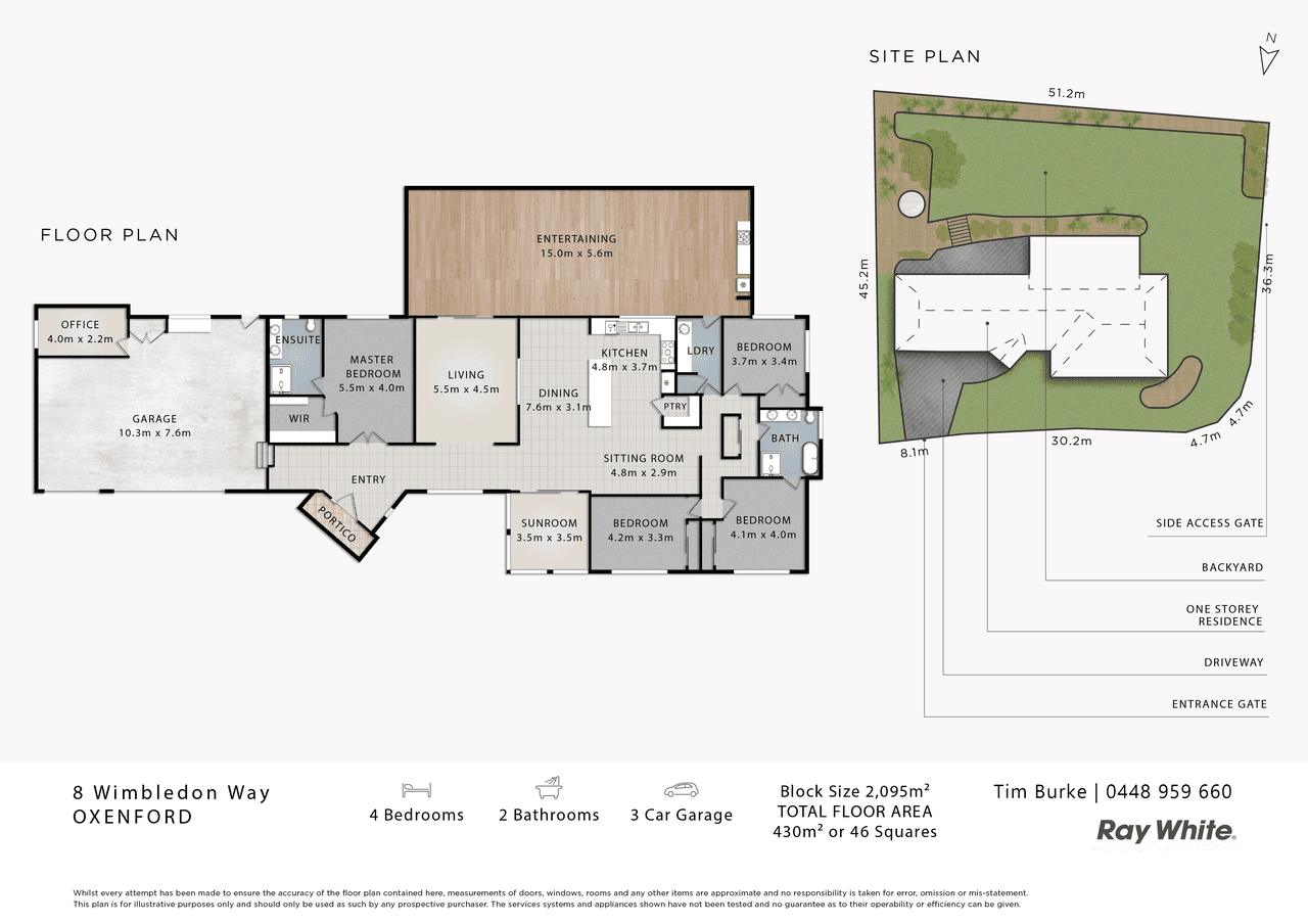 8  Wimbledon Way, OXENFORD, QLD 4210