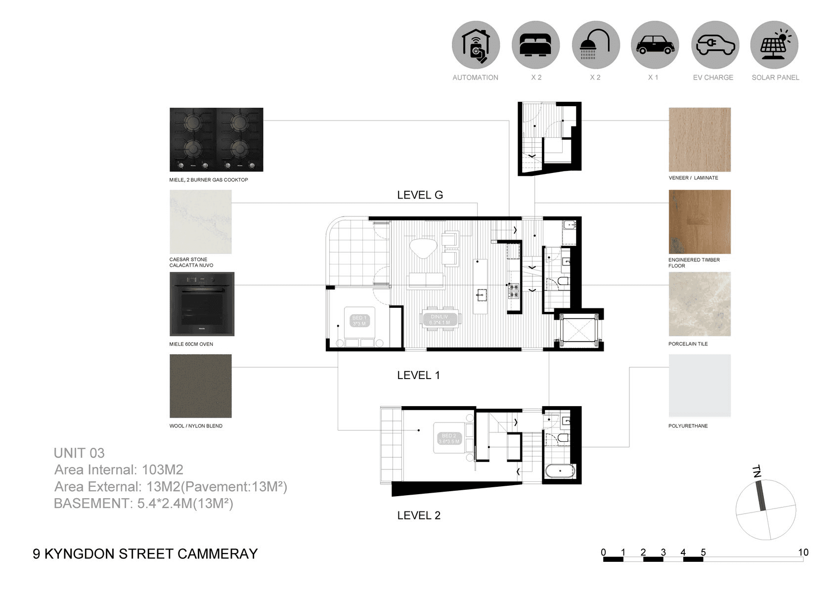 1-3/9 Kyngdon Street, CAMMERAY, NSW 2062