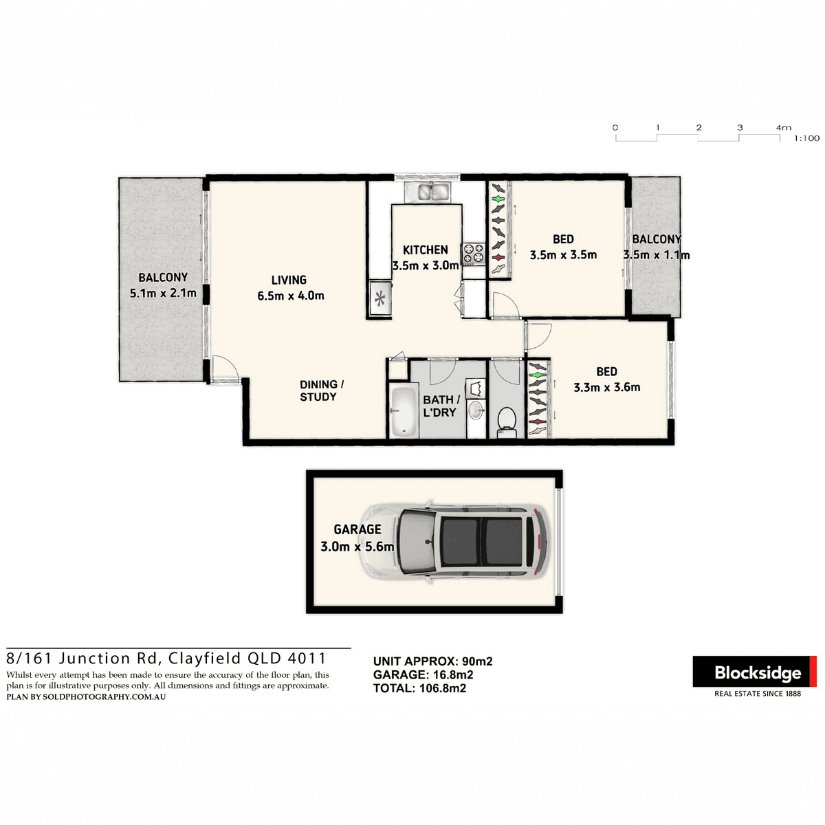 8/161 Junction Road, Clayfield, QLD 4011