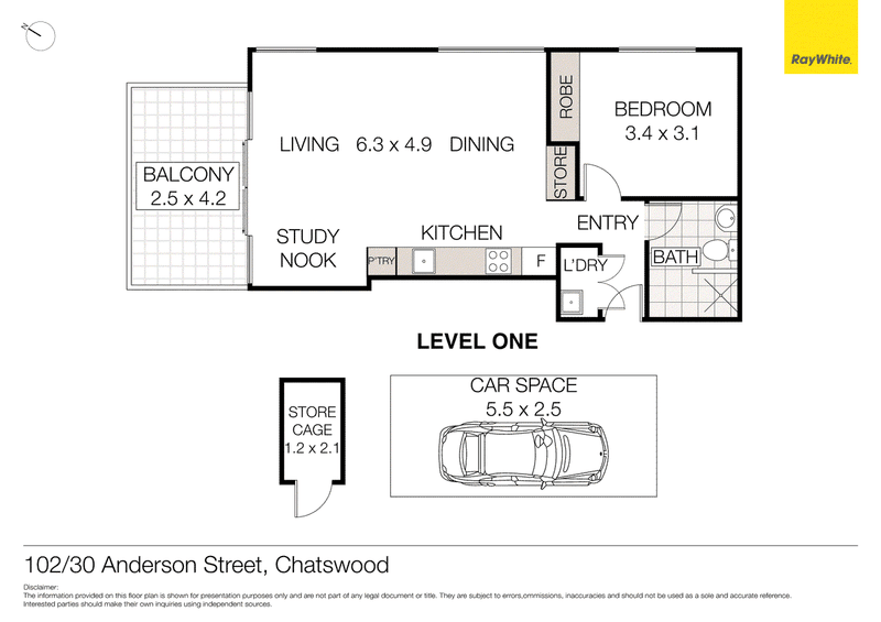 102/30 Anderson Street, CHATSWOOD, NSW 2067