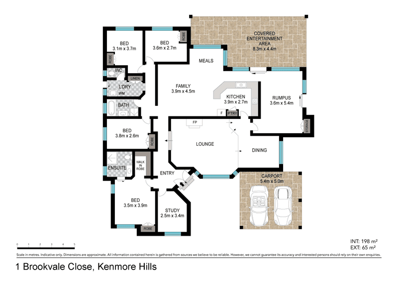 1 Brookvale Close, KENMORE HILLS, QLD 4069