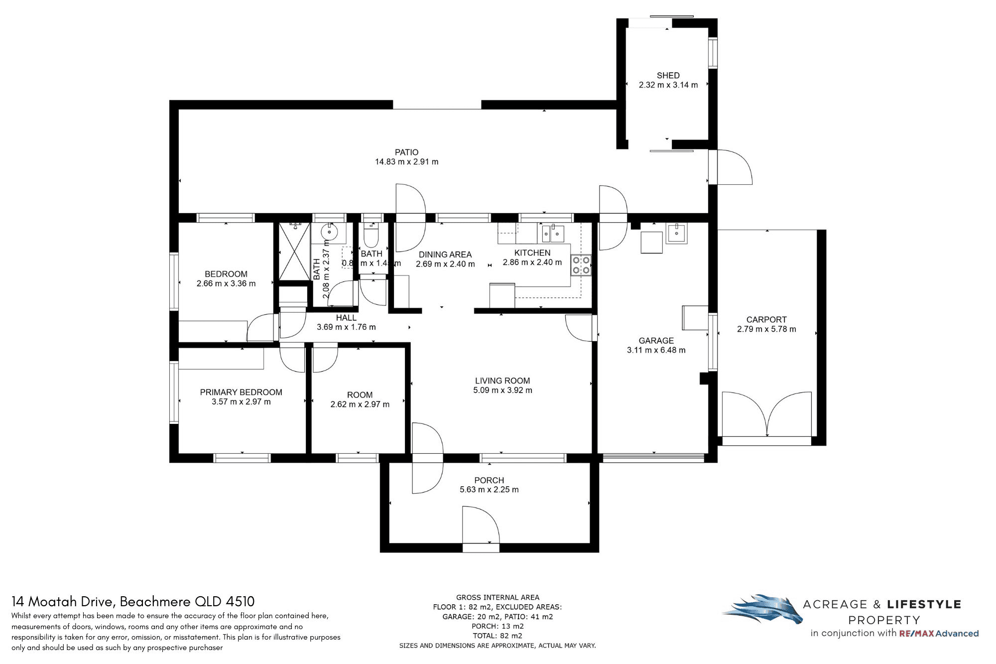 14 Moatah Drive, Beachmere, Qld 4510