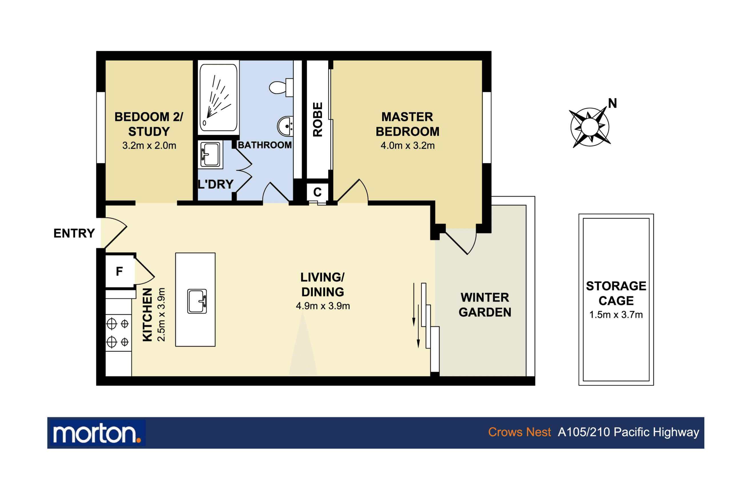 A105/210 Pacific Highway, Crows Nest, NSW 2065