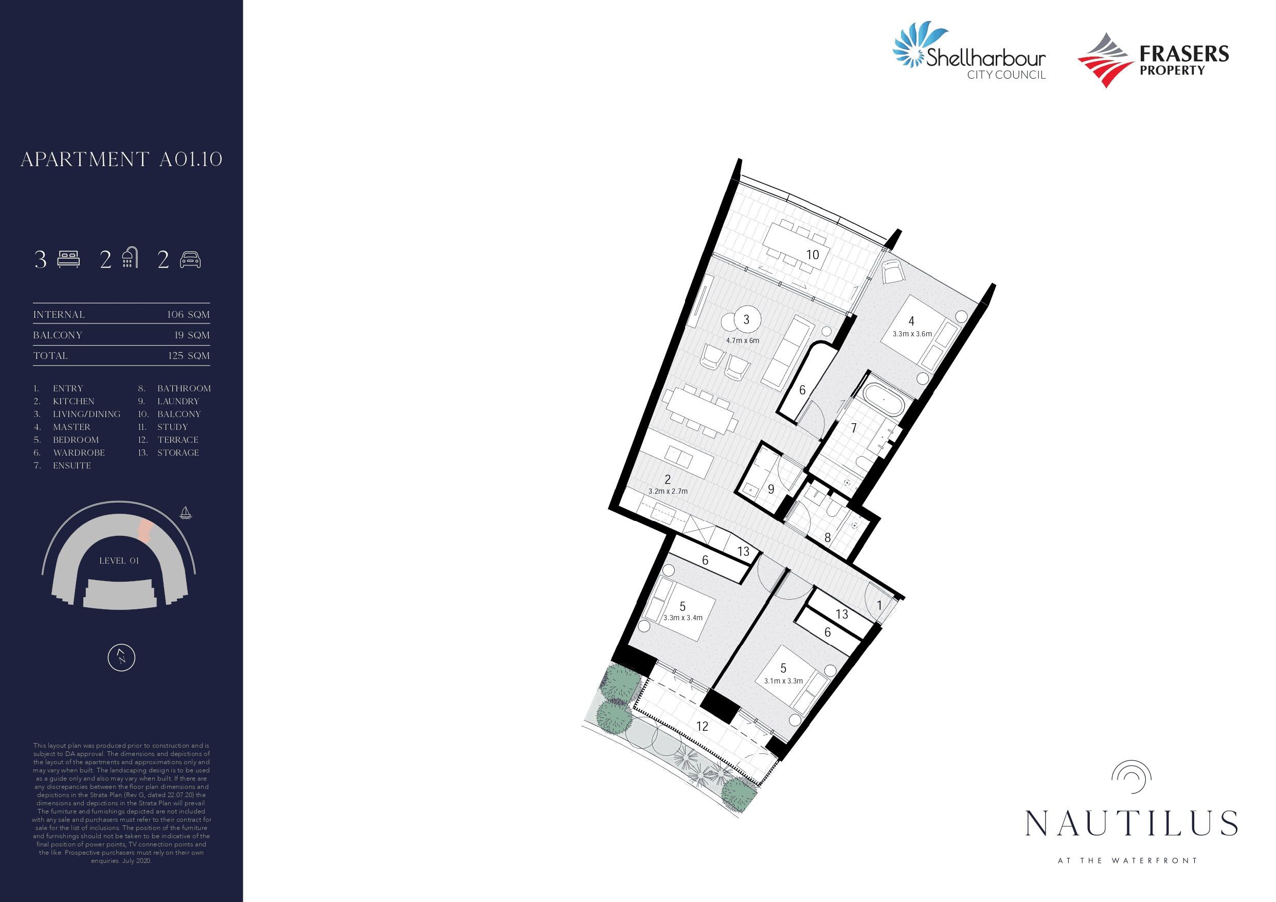 110/62 The Promontory Drive, Shell Cove, NSW 2529