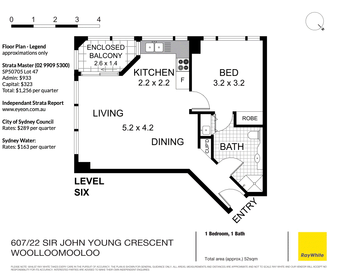 607/22-40 Sir John Young Crescent, WOOLLOOMOOLOO, NSW 2011