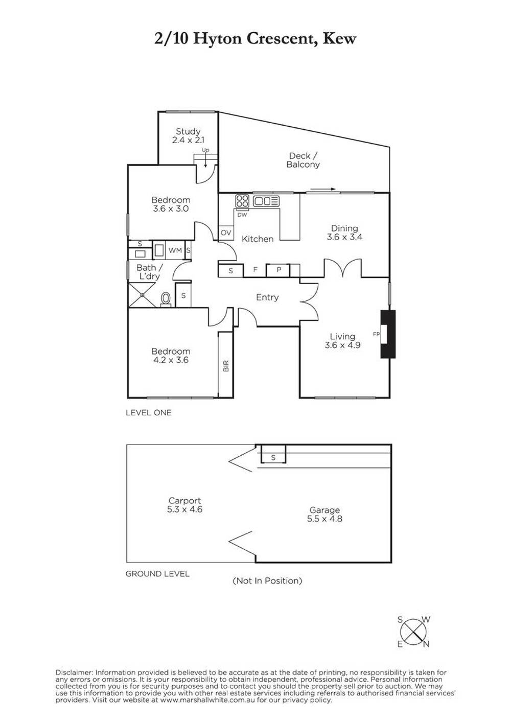 2/10 Hyton Crescent, Kew, VIC 3101