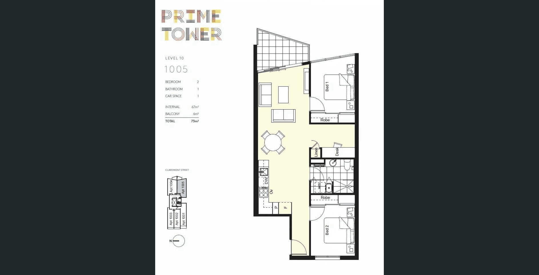 1005/47 Claremont Street, South Yarra, VIC 3141