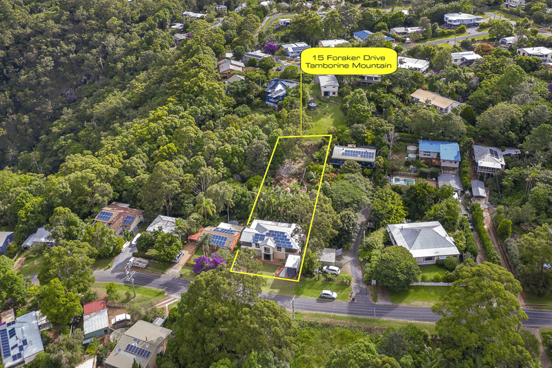 15 FORAKER DRIVE, TAMBORINE MOUNTAIN, QLD 4272